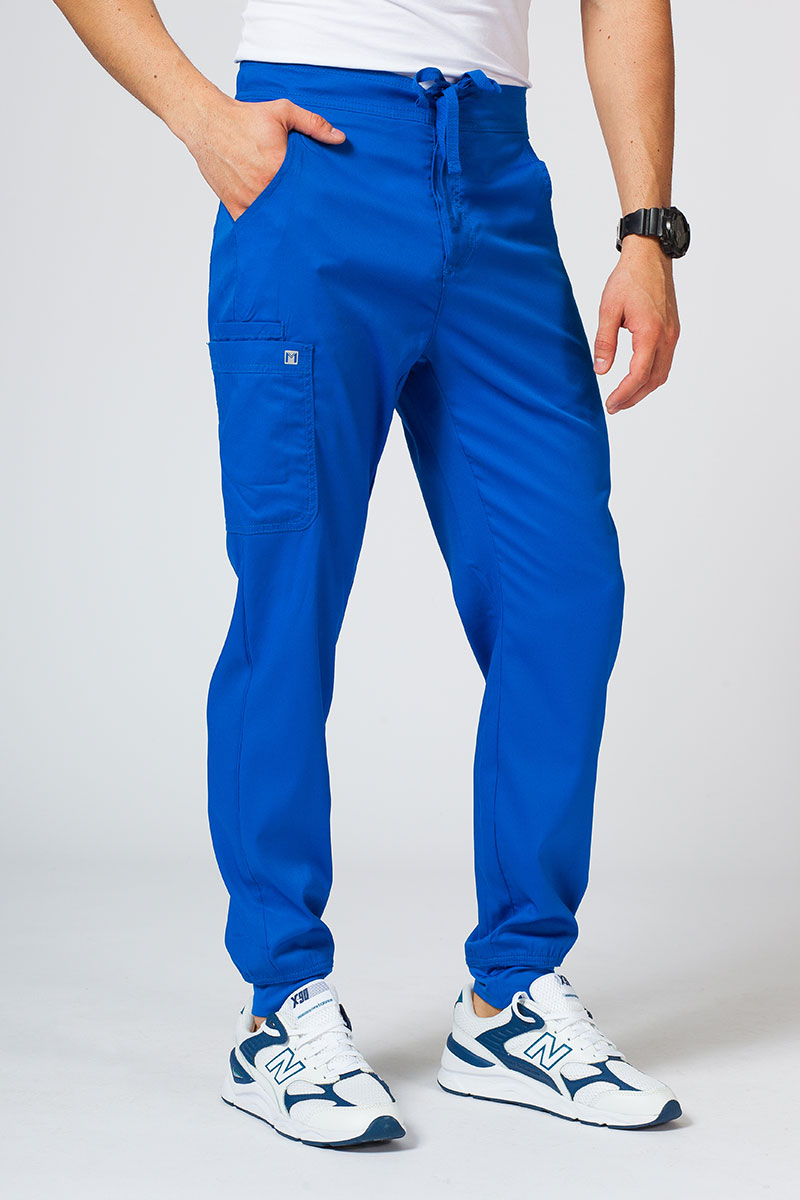 Lekárske nohaviceMaevn Matrix Men jogger královsky modré