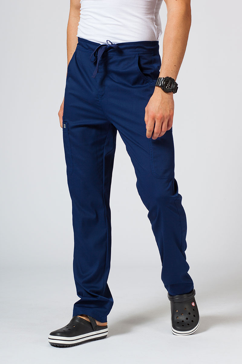 Lekárske nohavice Maevn Matrix Men Classic námornícky modré