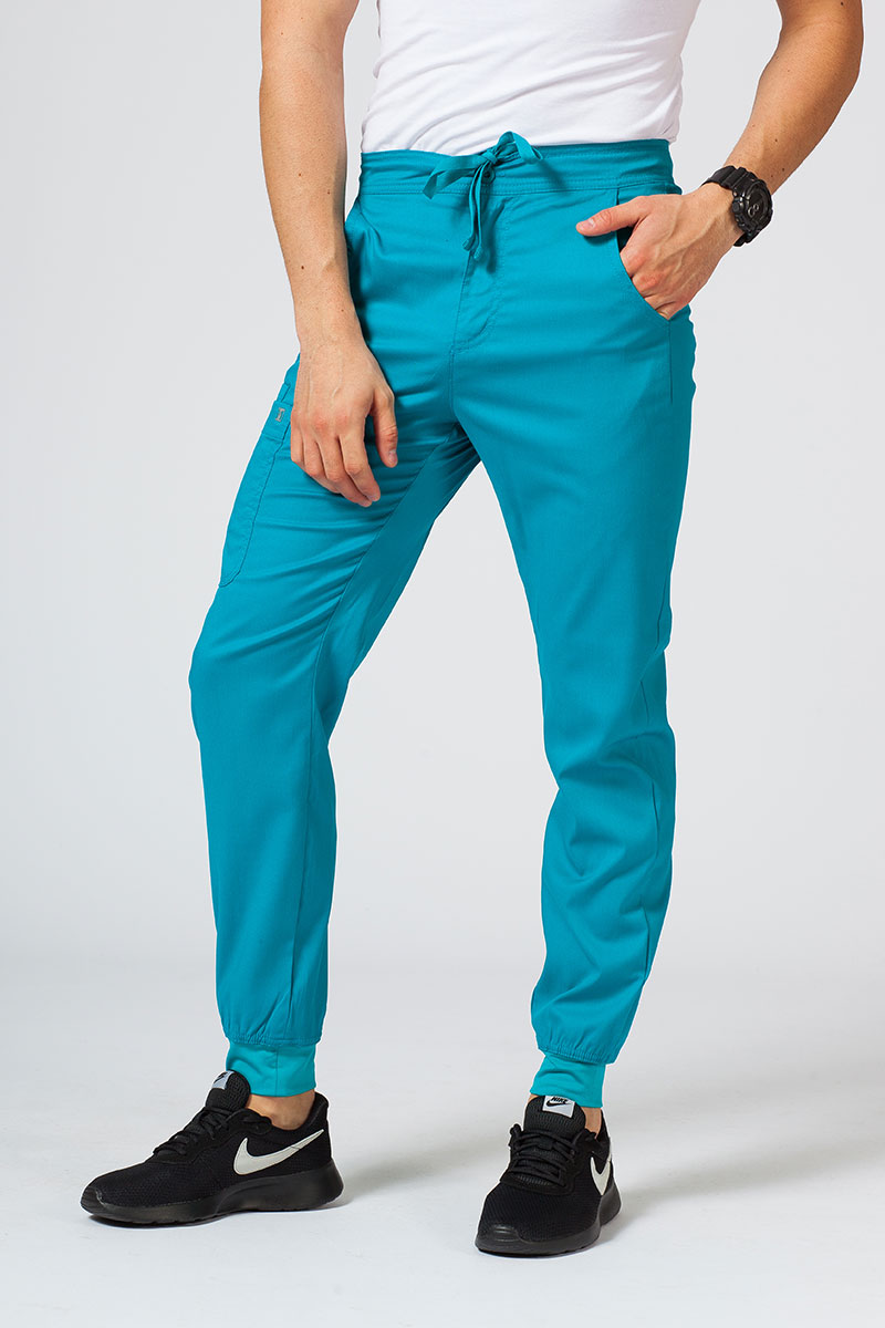 Lekárske nohavice Maevn Matrix Men morsky modré