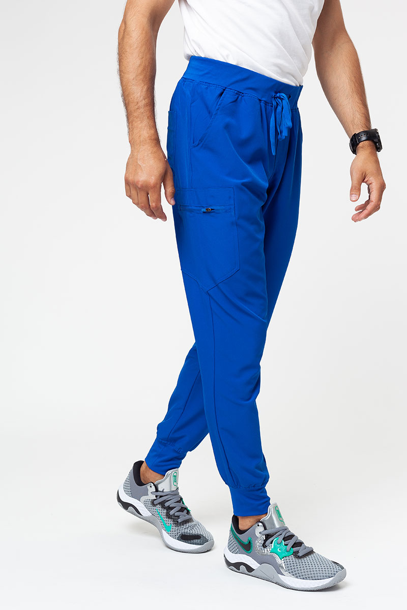 Pánske lekárske nohavice Uniforms World 309TS™ Louis kráľovsky modrá
