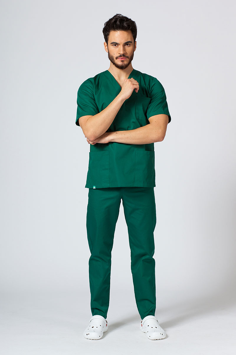 Pánská zdravotnická súprava Sunrise Uniforms tmavo zelená