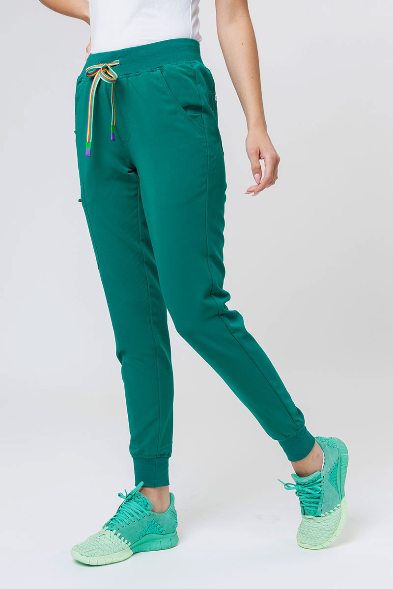 Dámske lekárske nohavice Uniformy World 518GTK™ Avant Phillip On-Shift zelené