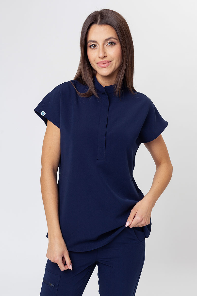 Dámska lekárska blúza Uniforms World 518GTK™ Avant námornícky modrá
