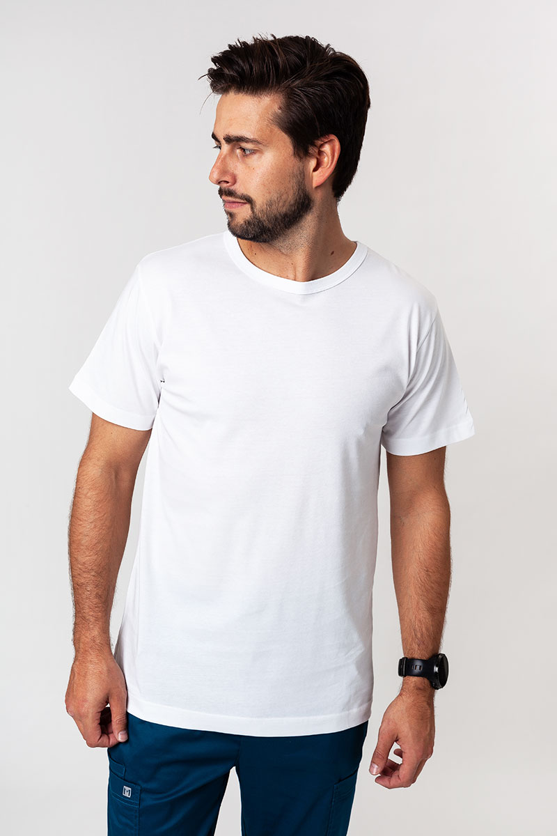 Pánske tričko Malfini Resist (teplota prania 60 °- 95 °) biele