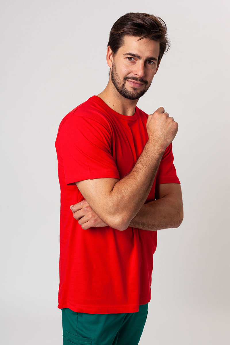 Pánske tričko Malfini Resist (teplota prania 60 °- 95 °) červené