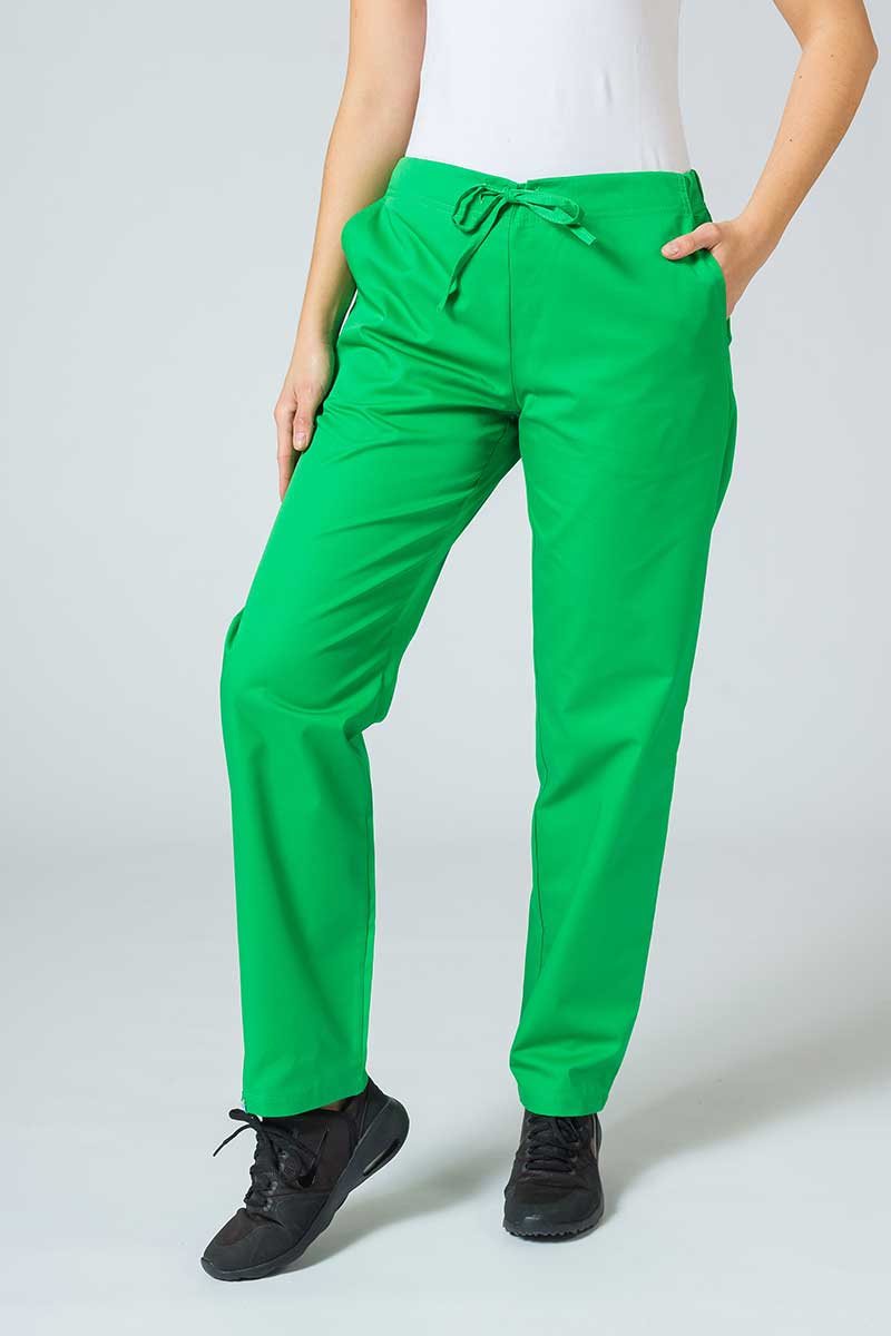 Univerzálne lekárske nohavice Sunrise Uniforms zelené jablko