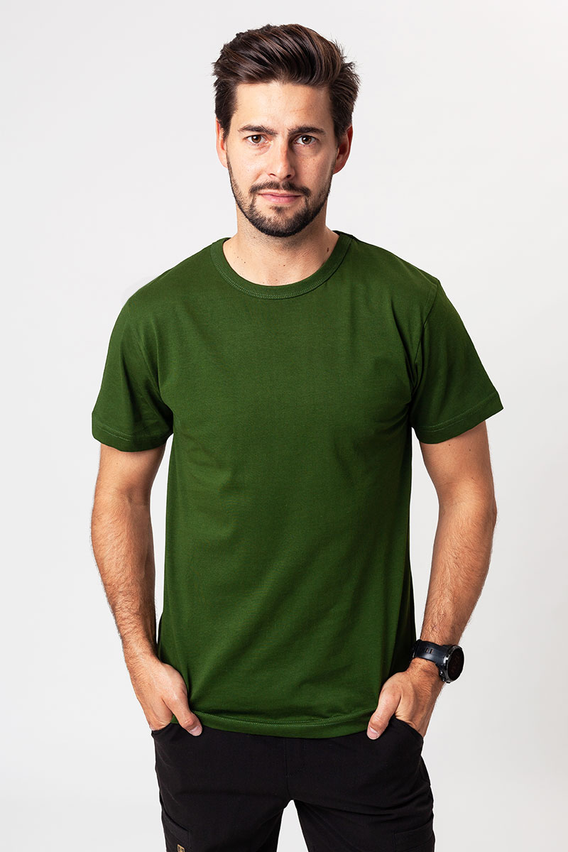 Pánske tričko Malfini Resist (teplota prania 60 °- 95 °) tmavo zelené