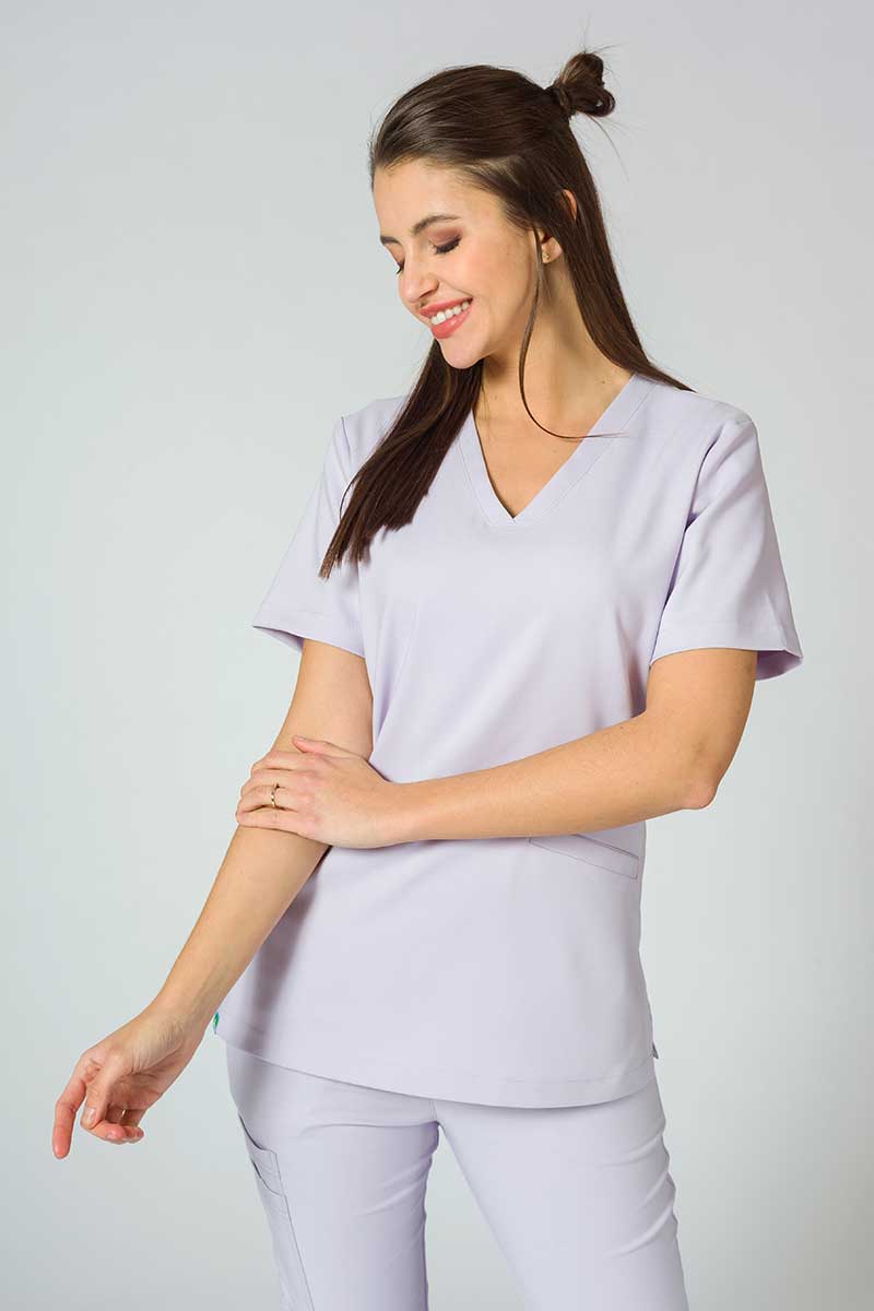 Lekárska blúzka Sunrise Uniforms Premium Joy levanduľová