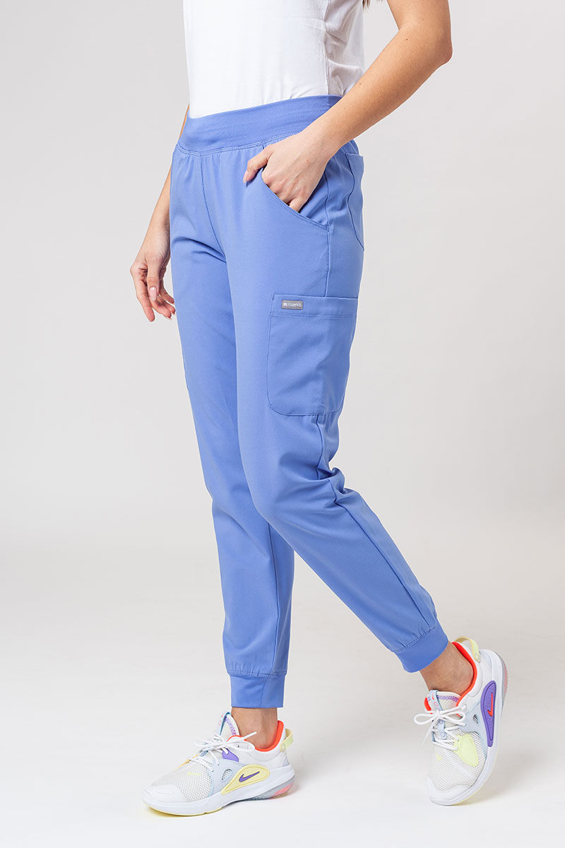 Lekárske dámske nohavice Maevn Momentum jogger klasicky modré