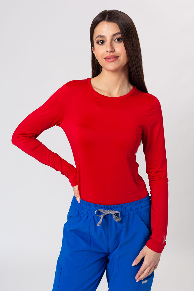 Dámske tričko s dlhým rukávom Maevn Bestee červené