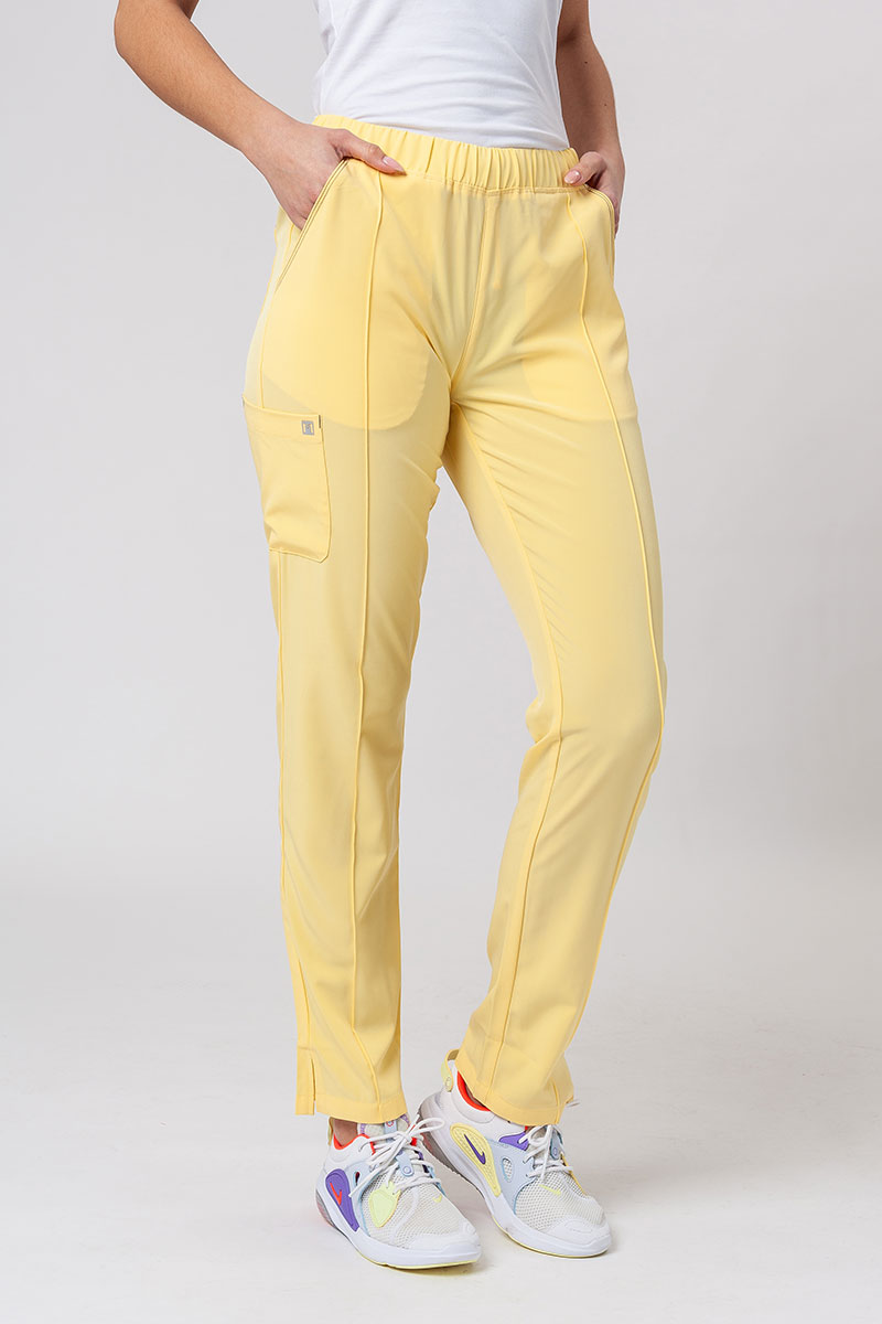 Dámské nohavice Maevn Matrix Impulse Stylish žlté