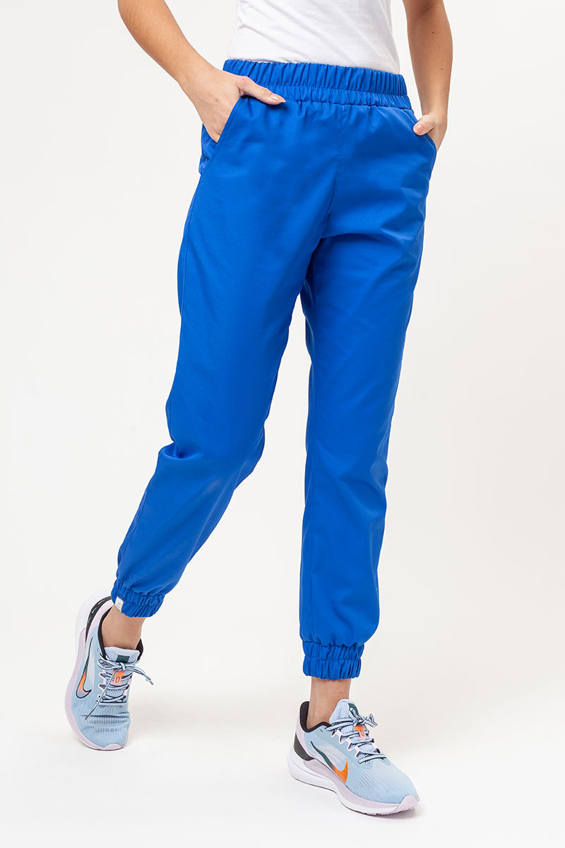 Dámske lekárske nohavice Sunrise Easy FRESH jogger kráľovsky modré