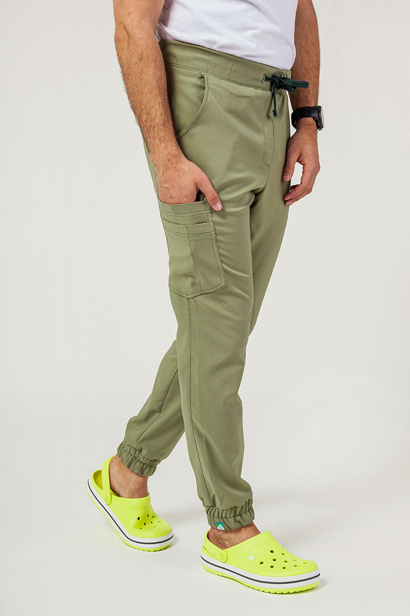 Lekárske nohavice Sunrise Uniforms Premium Select olivkové