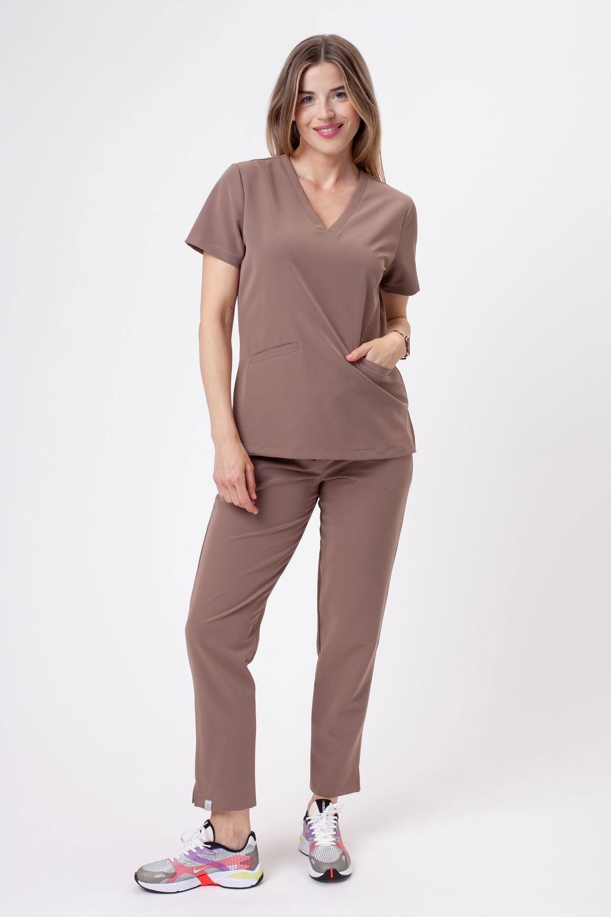 Lekárska súprava Sunrise Uniforms Premium Pride cappuccino