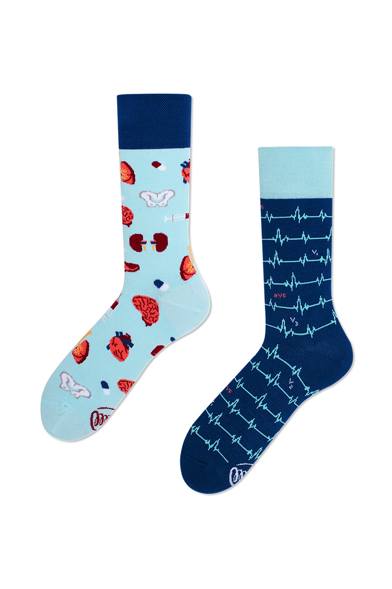 Farebné ponožky dr Sock - Many Mornings