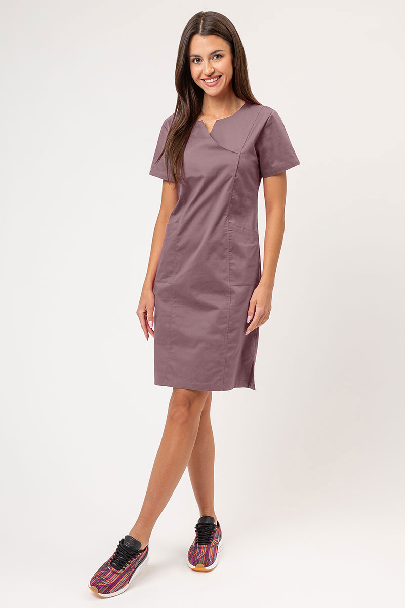 Dámske lekárske šaty Sunrise Uniforms Charm cappuccino