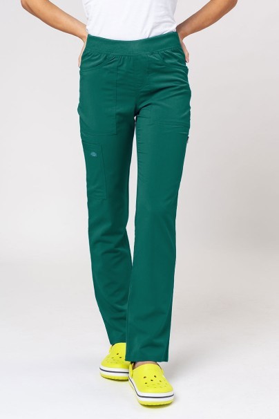 Dámske lekárske nohavice Dickies Balance Mid Rise zelené-1