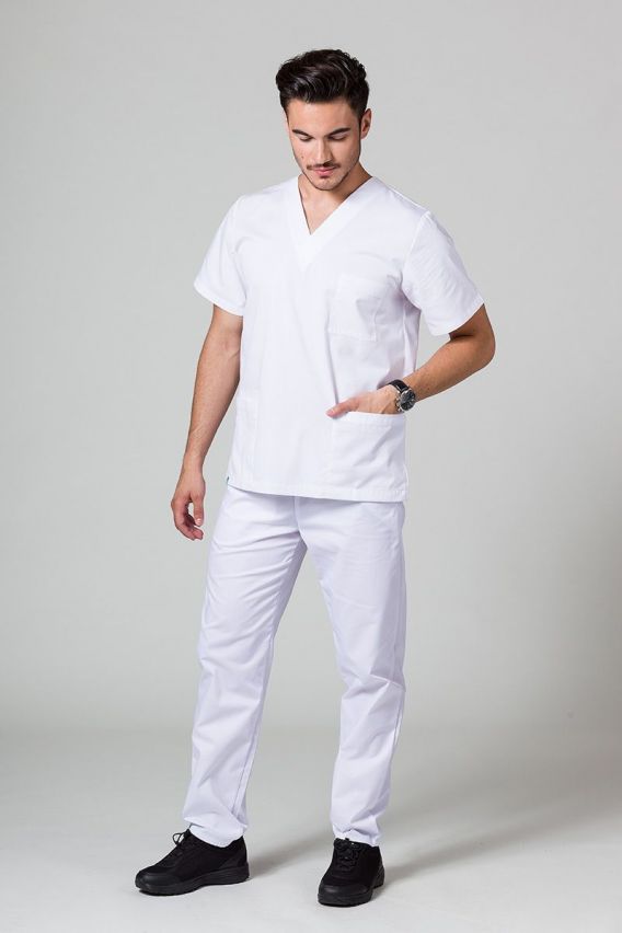 Pánská zdravotnická súprava Sunrise Uniforms biela-1