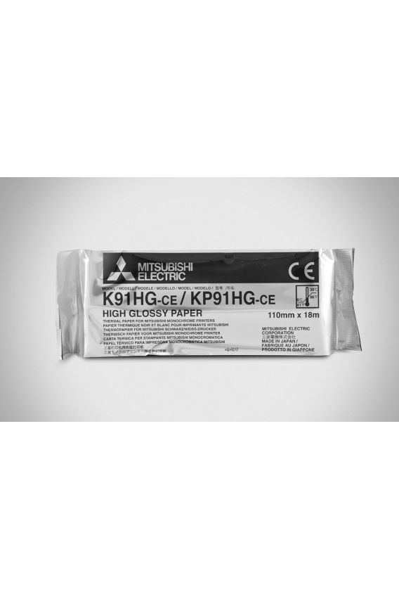Papier do videoprintera USG Mitsubishi K91HG/KP91HG-1