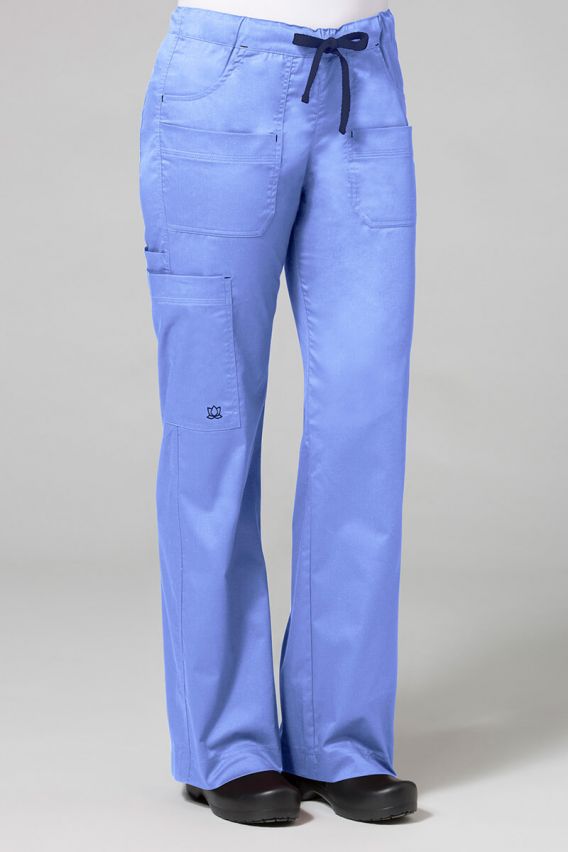 Lekárske nohavice Maevn Blossom (elastic) klasicky modré-1