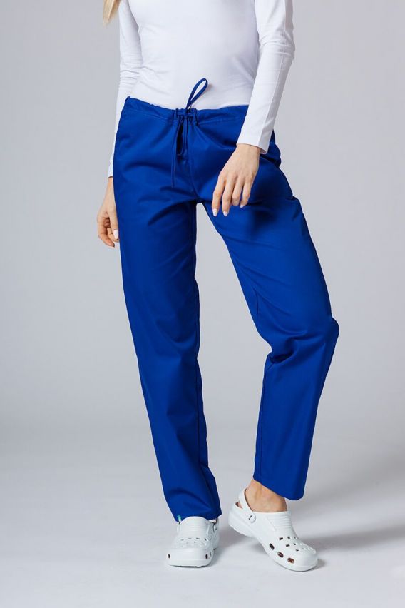 Univerzálne lekárske nohavice Sunrise Uniforms Basic Regular tmavo modré-1