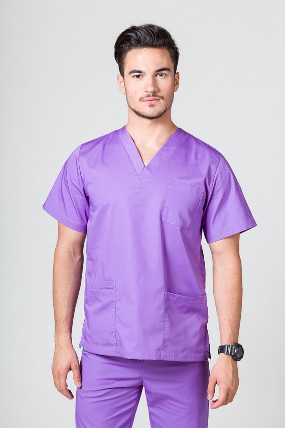 Univerzálna lekárska blúzka Sunrise Uniforms fialová-1