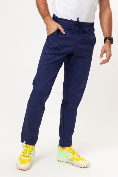 Pánske lekárske nohavice Sunrise Basic Regular FRESH námornícky modré-1