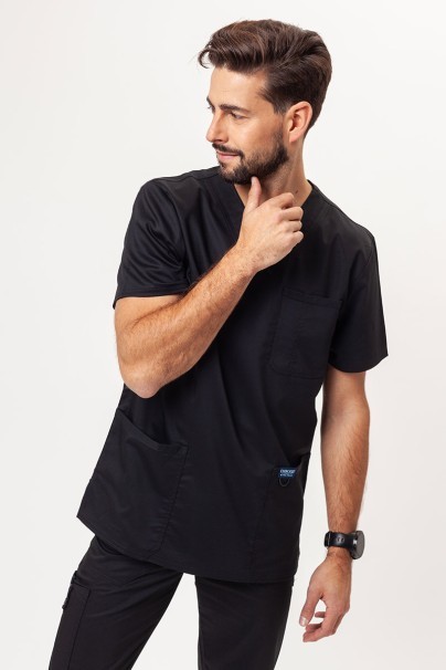 Pánska lekárska blúzka Cherokee Revolution V-neck čierna-1