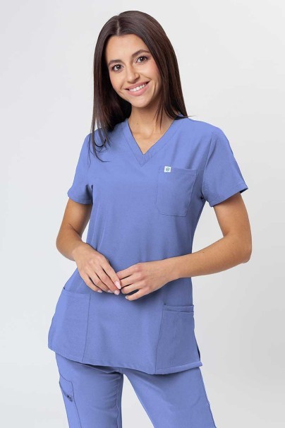 Dámska lekárska blúza Uniforms World 309TS™ Valiant klasicky modrá-1