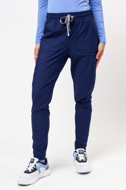 Dámske lekárske nohavice Maevn Embrace Mia námornícky modré-1