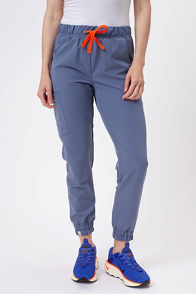 Dámske lekárske nohavice Sunrise Uniforms Premium Vibe jogger thunder