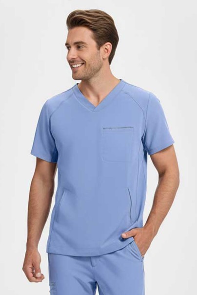 Pánska lekárska blúza Healing Hands Steven klasicky modrá-1