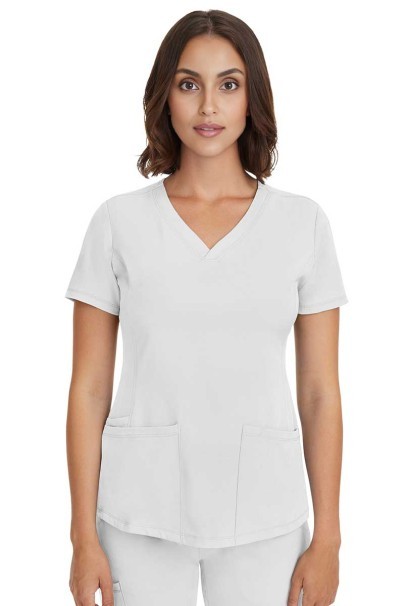 Dámska lekárska blúza Healing Hands Monica V-neck biela-1