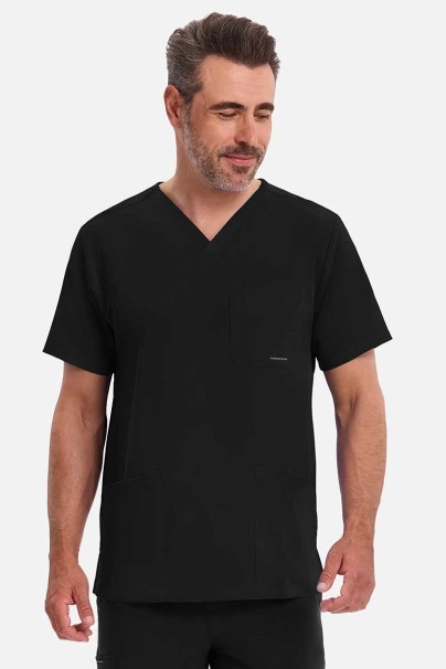 Pánska lekárska blúza Healing Hands Matthew V-neck čierna-1