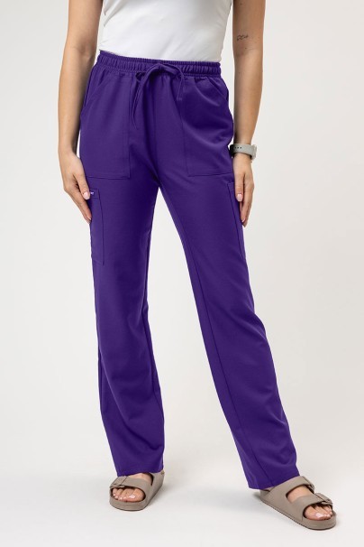 Dámske lekárske nohavice Cherokee Ultra Cargo fialové