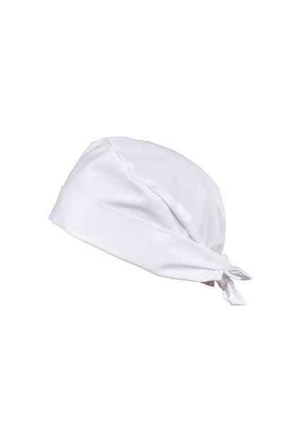 Lekárska čiapka Sunrise Uniforms Fresh biela (zavinovacia)