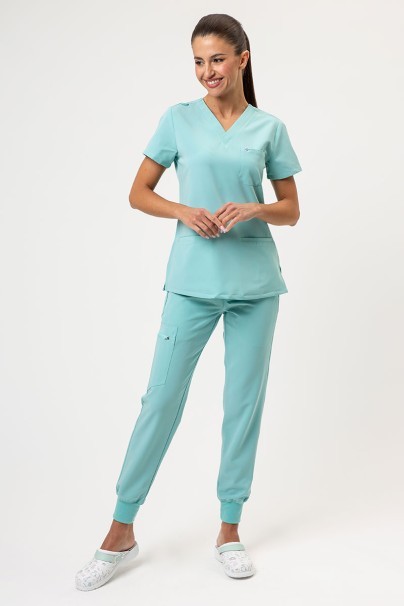 Dámska lekárska súprava Uniforms World 518GTK™ Phillip aqua-1