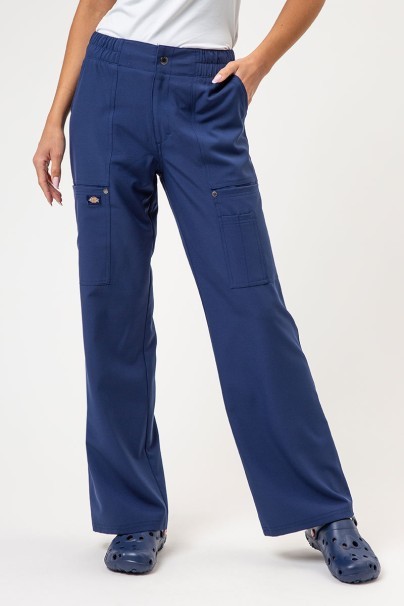Dámske lekárske nohavice Dickies EDS NXT Wide Leg námornícky modré-1