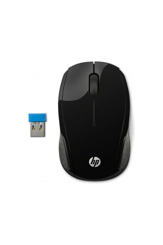 Černá bezdrátová myš HP-1