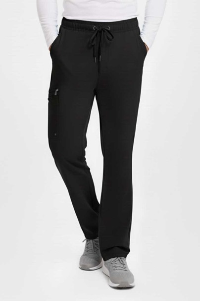 Pánske lekárske nohavice Healing Hands Noah čierne-1