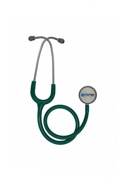 Internistický stetoskop Oromed oboustranný - zelený-1