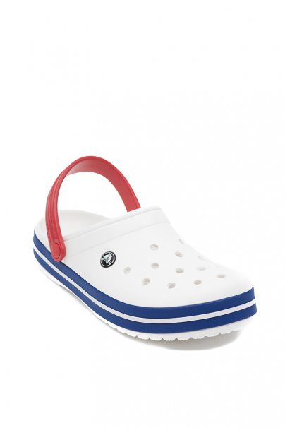 Obuv Crocs™ Classic Crocband biela / blue jean-1