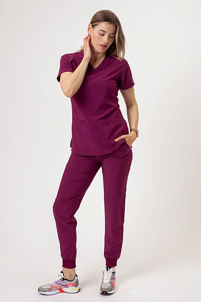 Dámska lekárska súprava Dickies EDS Essentials Jogger čerešňová červená