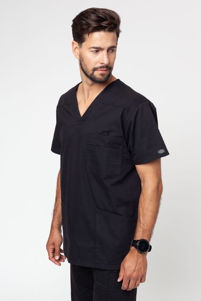 Pánska lekárska blúza Dickies EDS Signature Men V-neck čierna-1