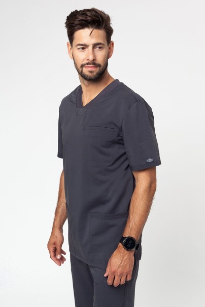 Pánska lekárska blúza Dickies Balance Men V-neck šedá-1