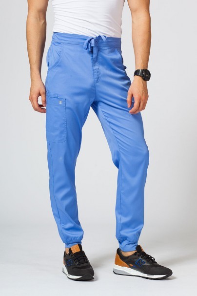 Lekárske nohavice Maevn Matrix Men jogger klasicky modré-1