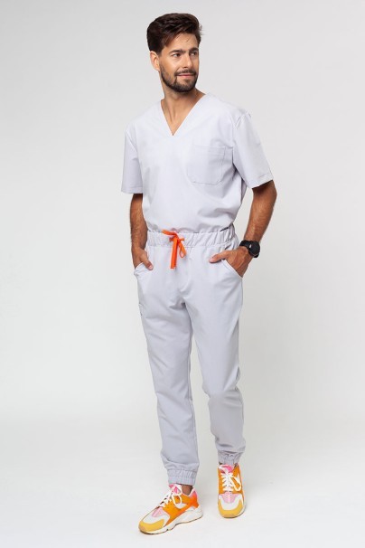Lekárska súprava Sunrise Uniforms Premium Men (blúzka Dose, nohavice Select) světlo šedá-1