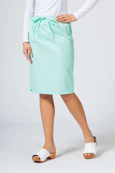 Dlhá zdravotnícka sukňa Sunrise Uniforms mátová-1