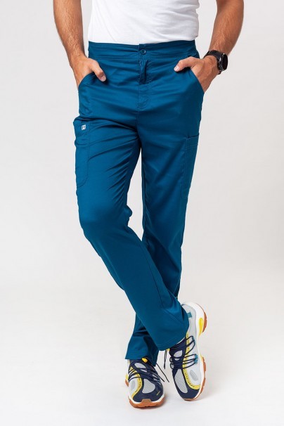 Lekárske nohavice Maevn Matrix Men Classic karibsky modré-1