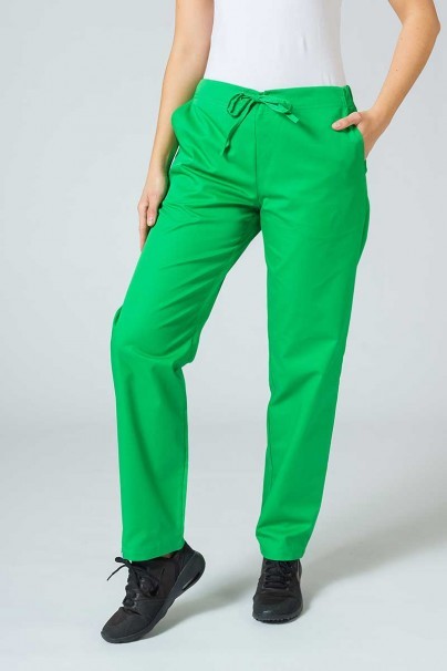 Univerzálne lekárske nohavice Sunrise Uniforms Basic Regular zelené jablko-1